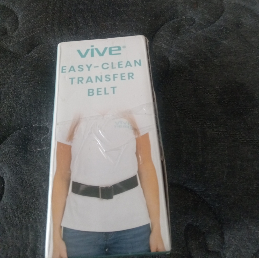 Vive Transfer Belt with Handles Medical Nursing Safety Gait Assistant